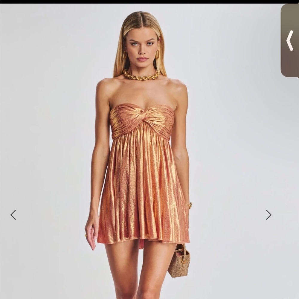 Retrofrete mini dress